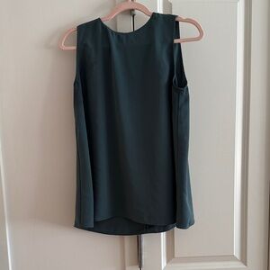 Uniqlo Teal Sleeveless Blouse